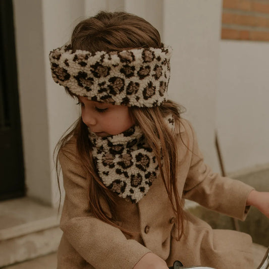 Bandeau léopard bébé et maman