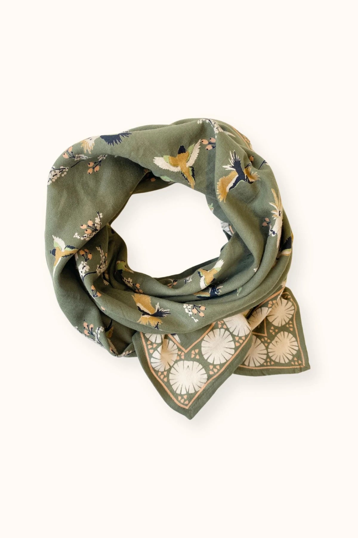 Big Foulard Latika "Cerisier" Eucalyptus