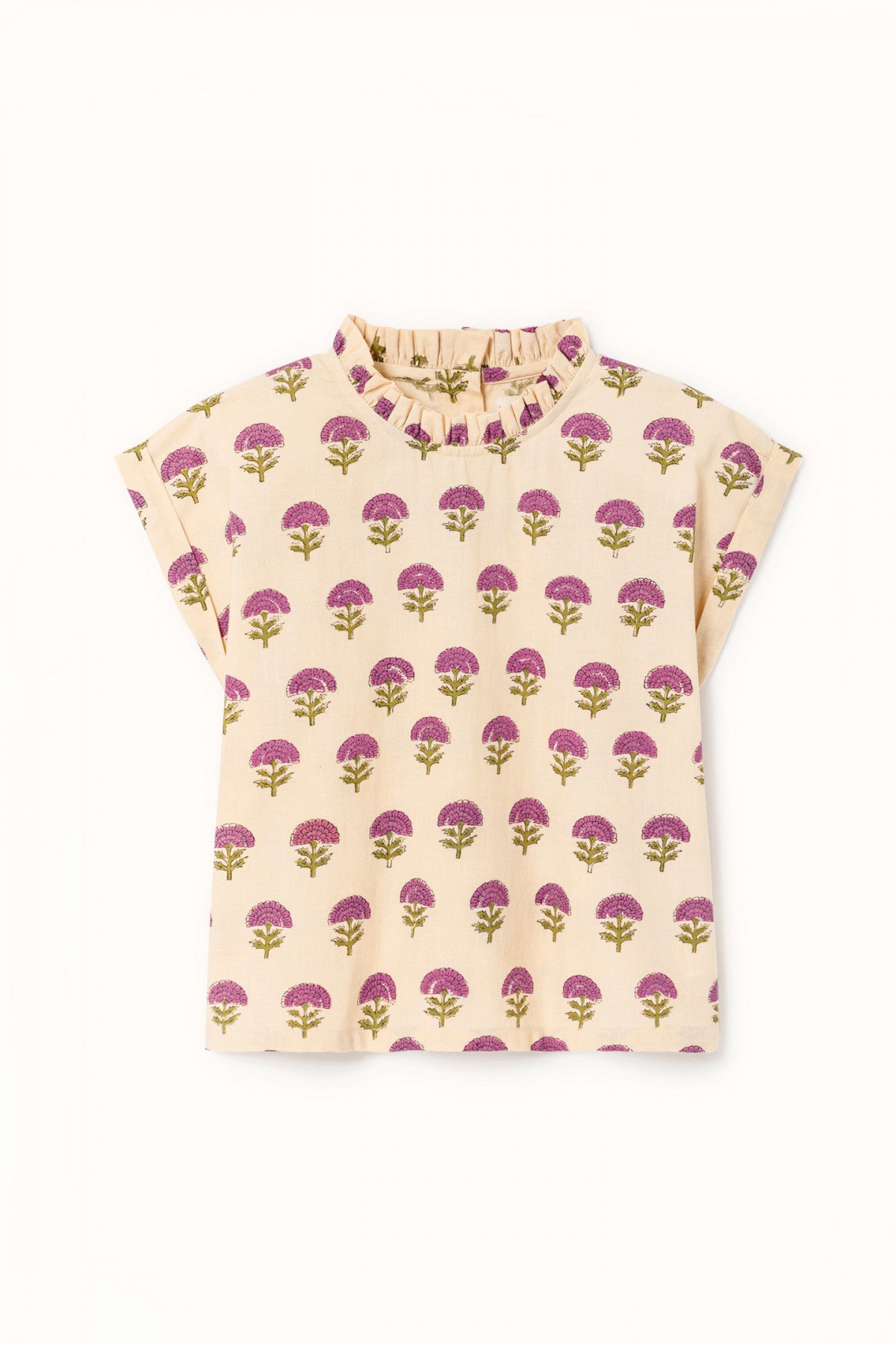 Blouse Kala Florets Macadamia