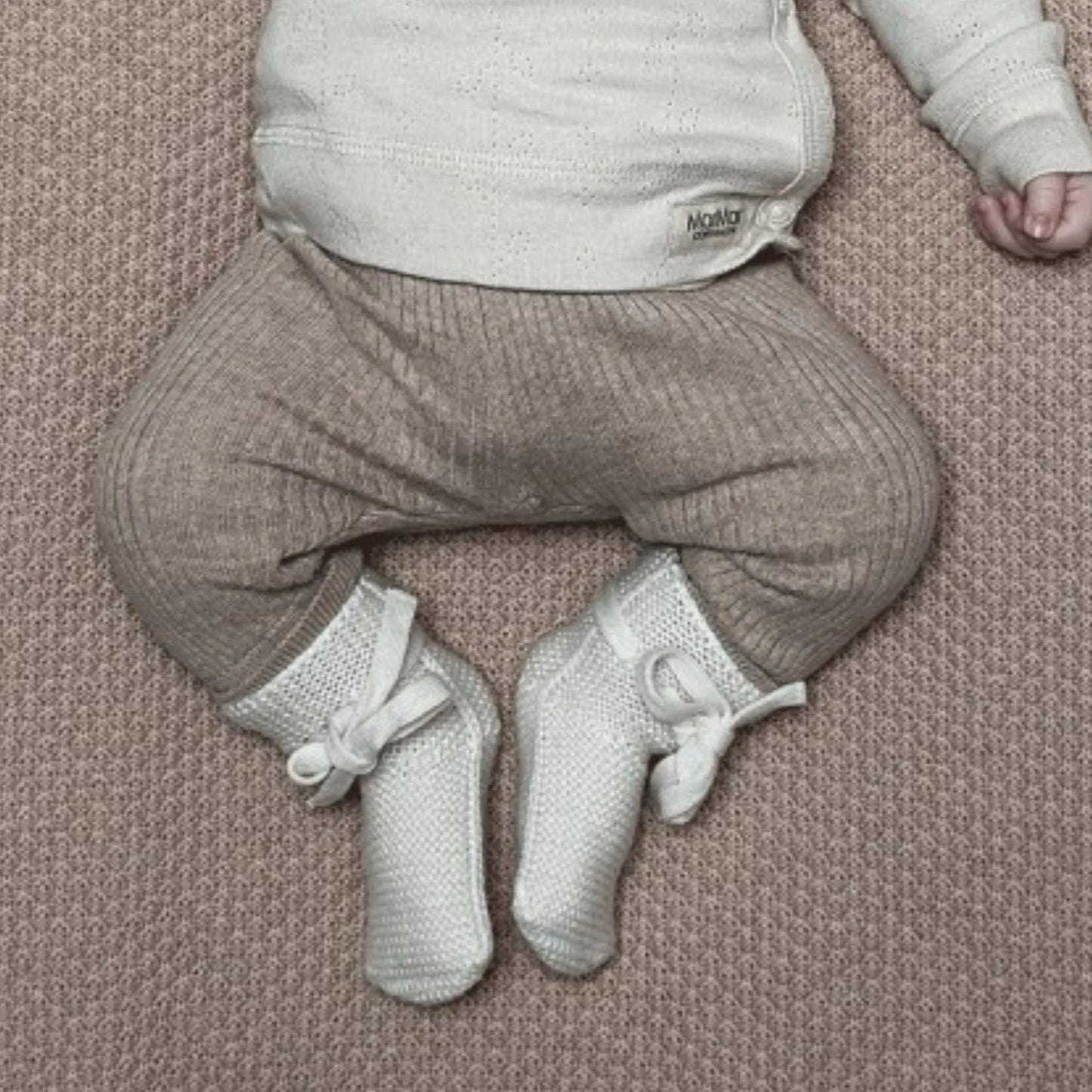 CHAUSSONS EN LAINE MÉRINOS MILK