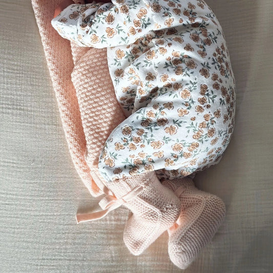 PYJAMA BÉBÉ VELOURS - CALIFORNIAN POPPY