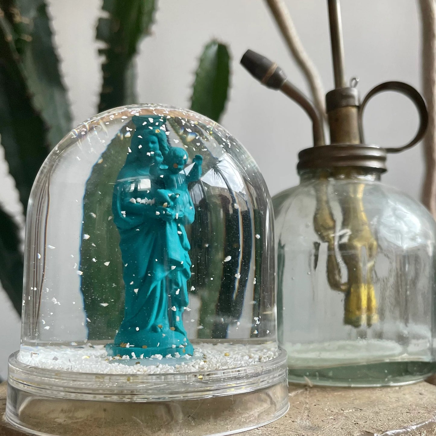 Boule à neige Vierge à l'enfant
