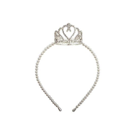 Diadème perles et strass