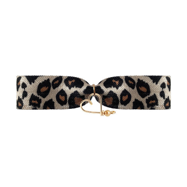Bracelet mon coeur léopard Enfant