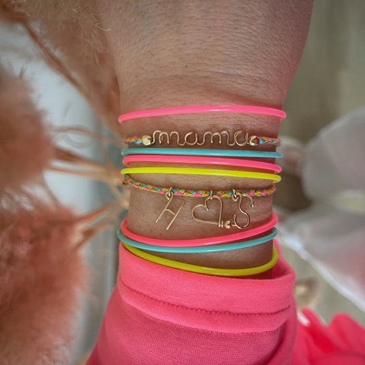 Bracelet tressé MAMA
