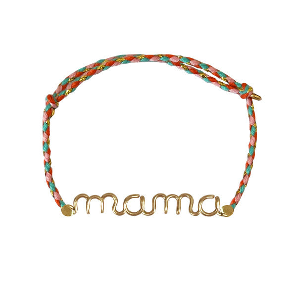 Bracelet tressé MAMA
