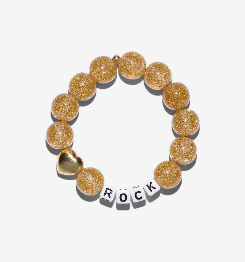 Bracelet maxi paillettes "mama"
