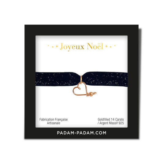 Bracelet mon coeur glitter