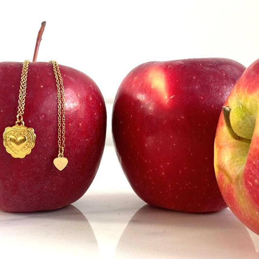 Chaîne pendentif cœur ex-voto