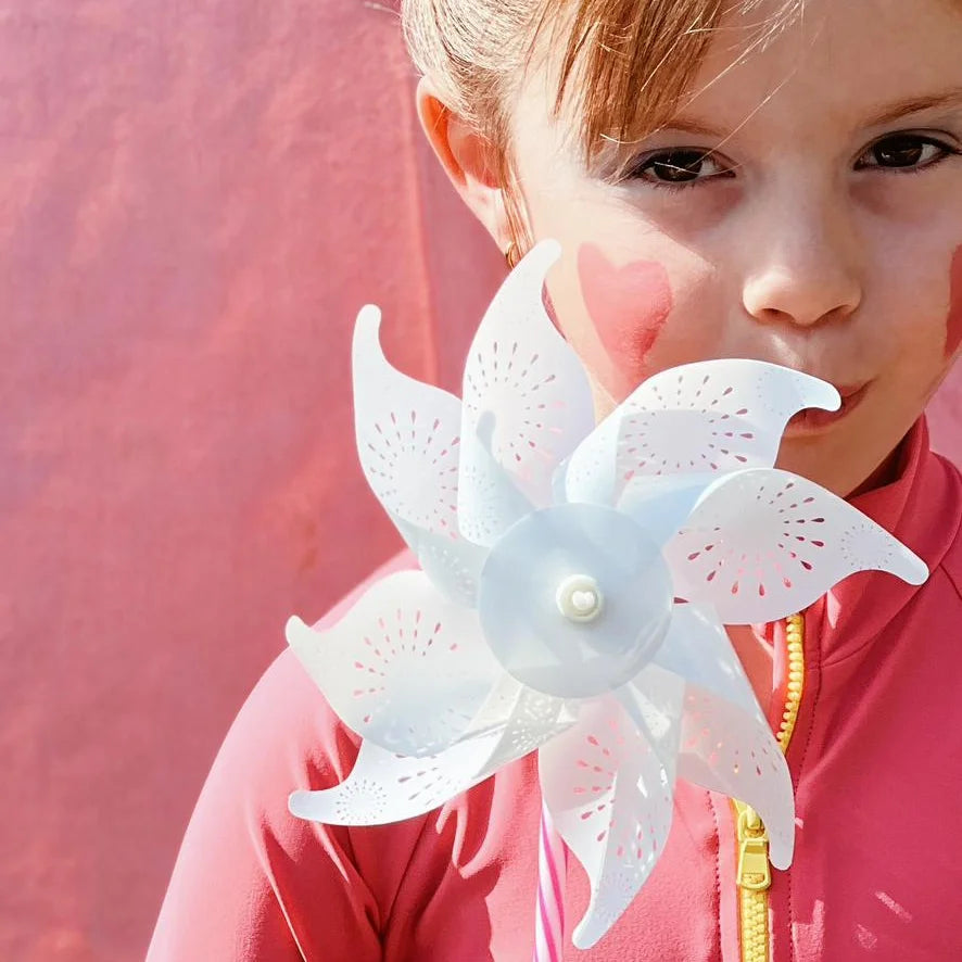 Maillot de bain anti-uv manches longues rose