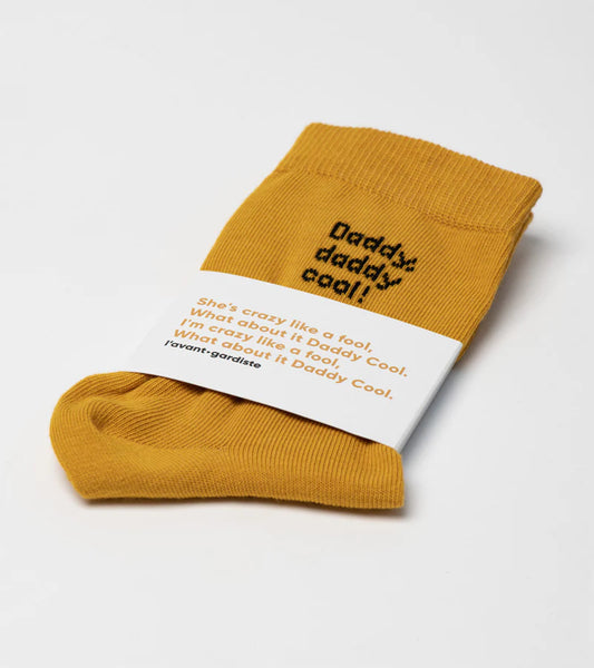 Chaussettes jaune Daddy Cool