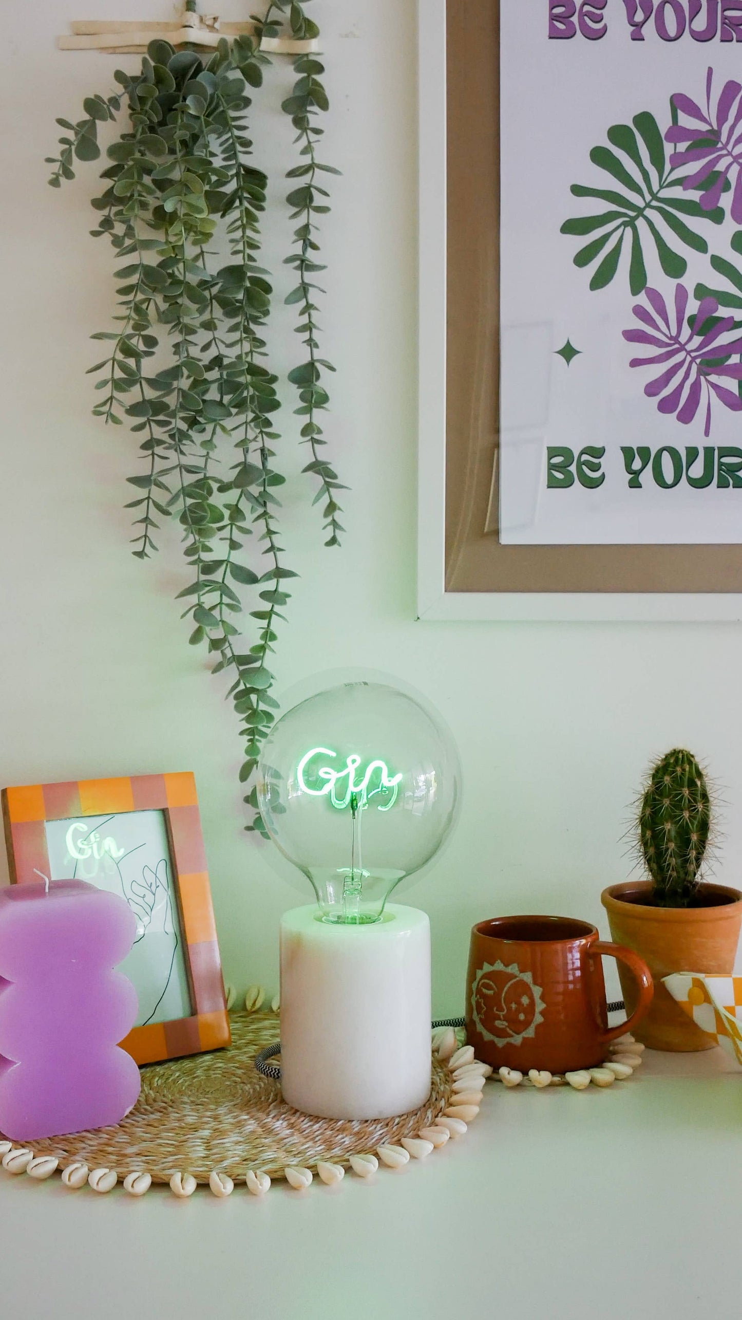 Ampoules LED à texte