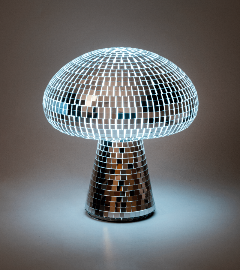 Lampe champignon disco