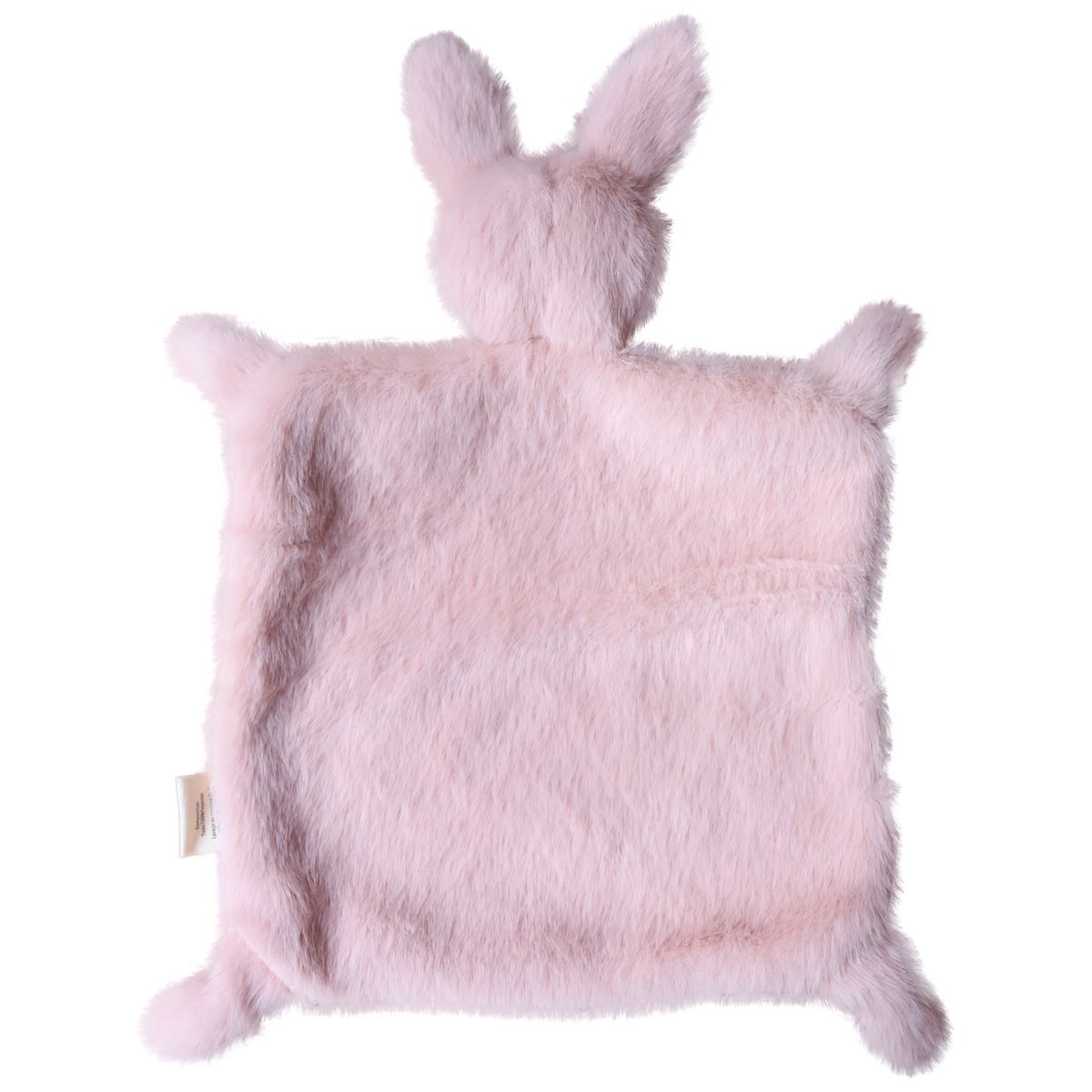 Doudou lapin rose tout doux