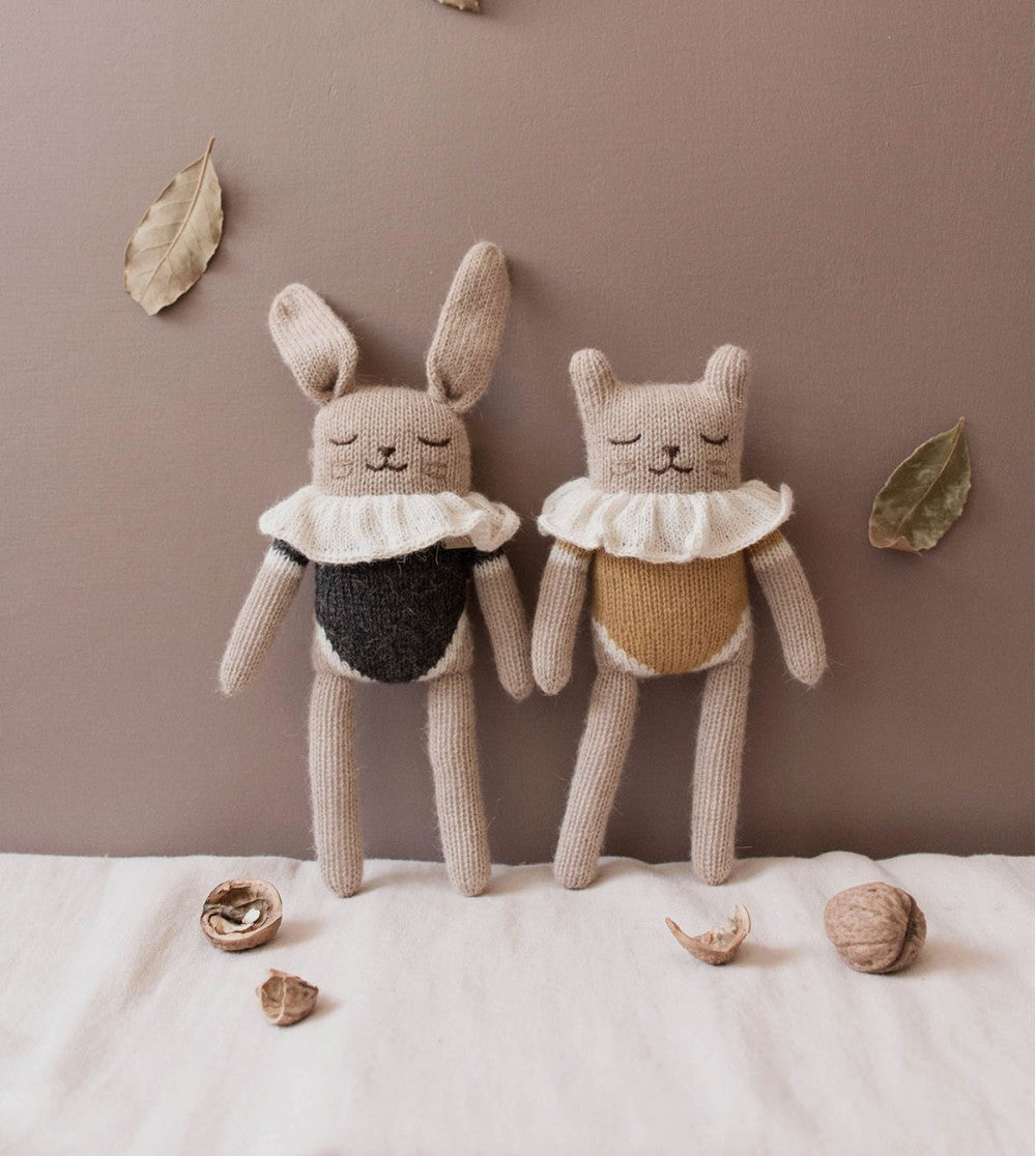 Doudou lapin | maillot noir