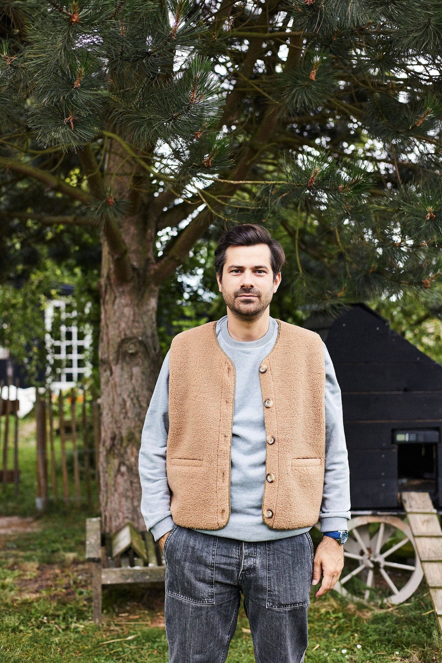 Veste Raymond Femme Moumoute Camel