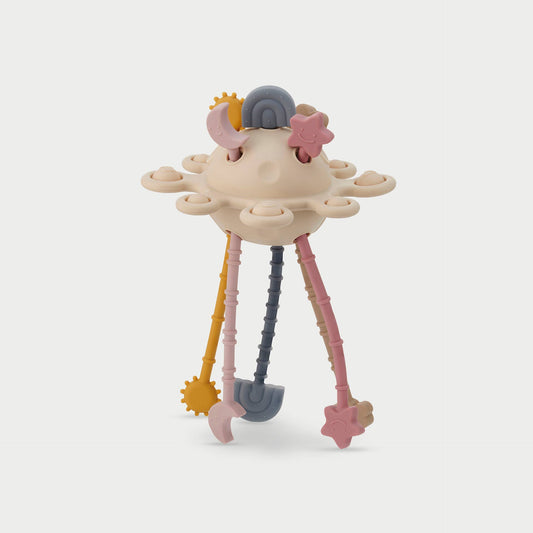 Jouet à tirer pastel Planète