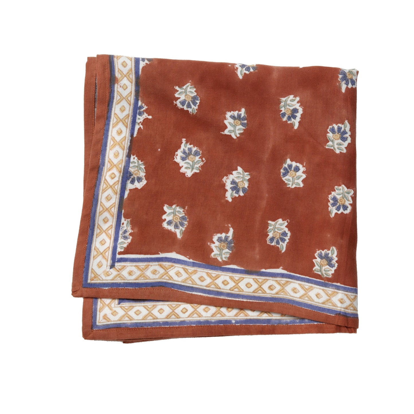 Grand foulard Indien 1m x 1m