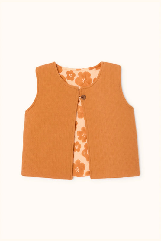 Gilet Sakuru orange enfants