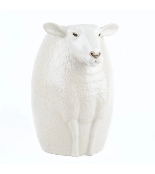 Vase en céramique Mouton Blanc