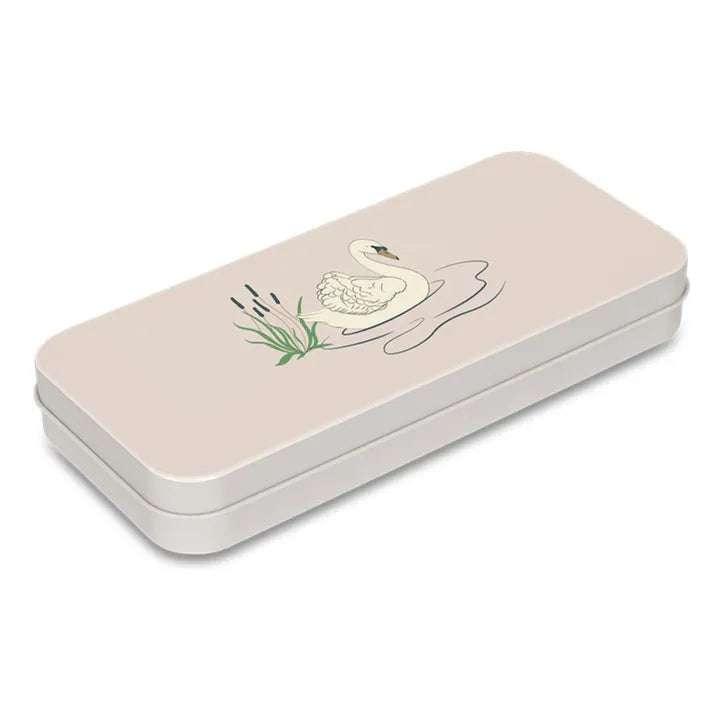 Boite d'aquarelle cygne