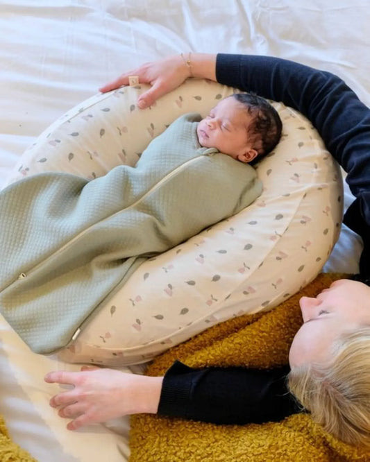 Housse pour coussin d’allaitement - Nid bag Radis