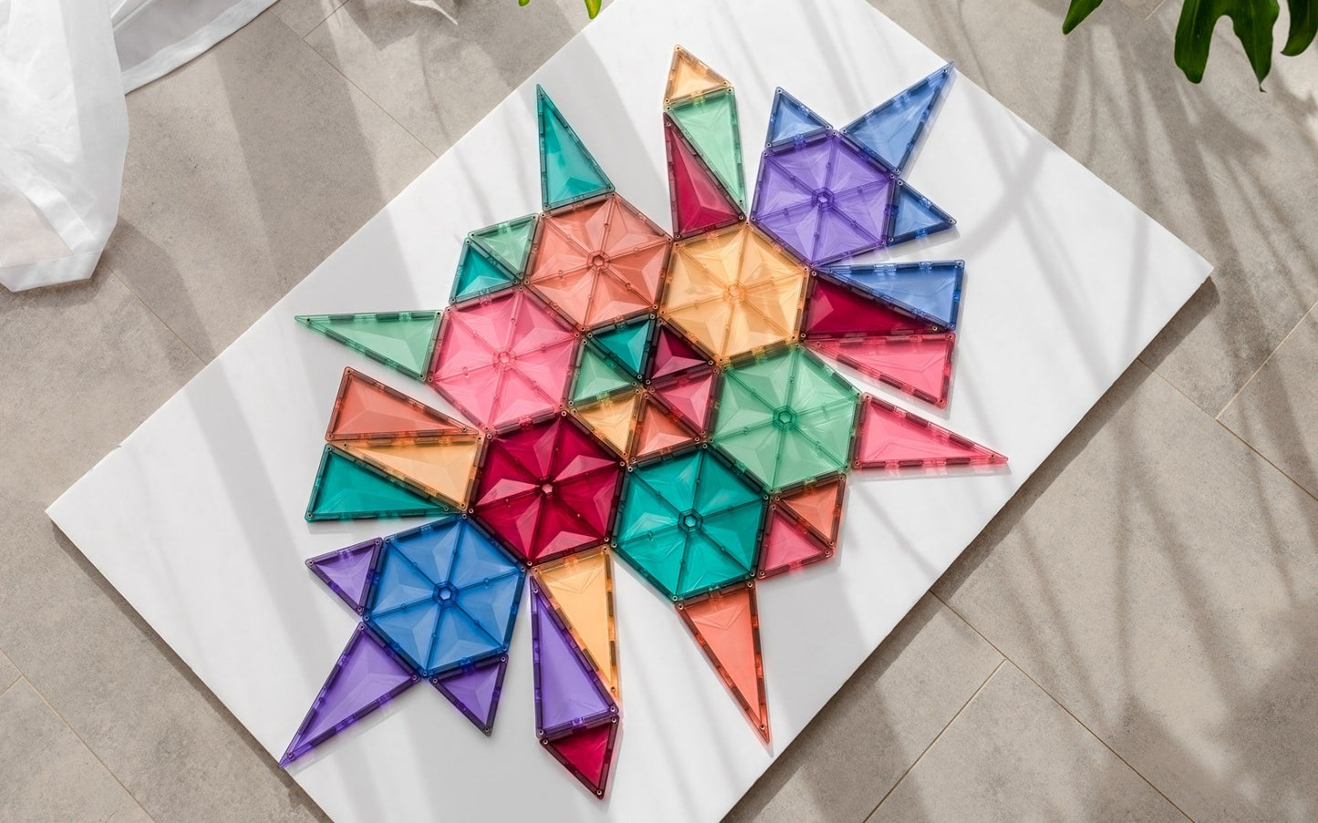 Connetix pack géométrie pastel 40 pièces