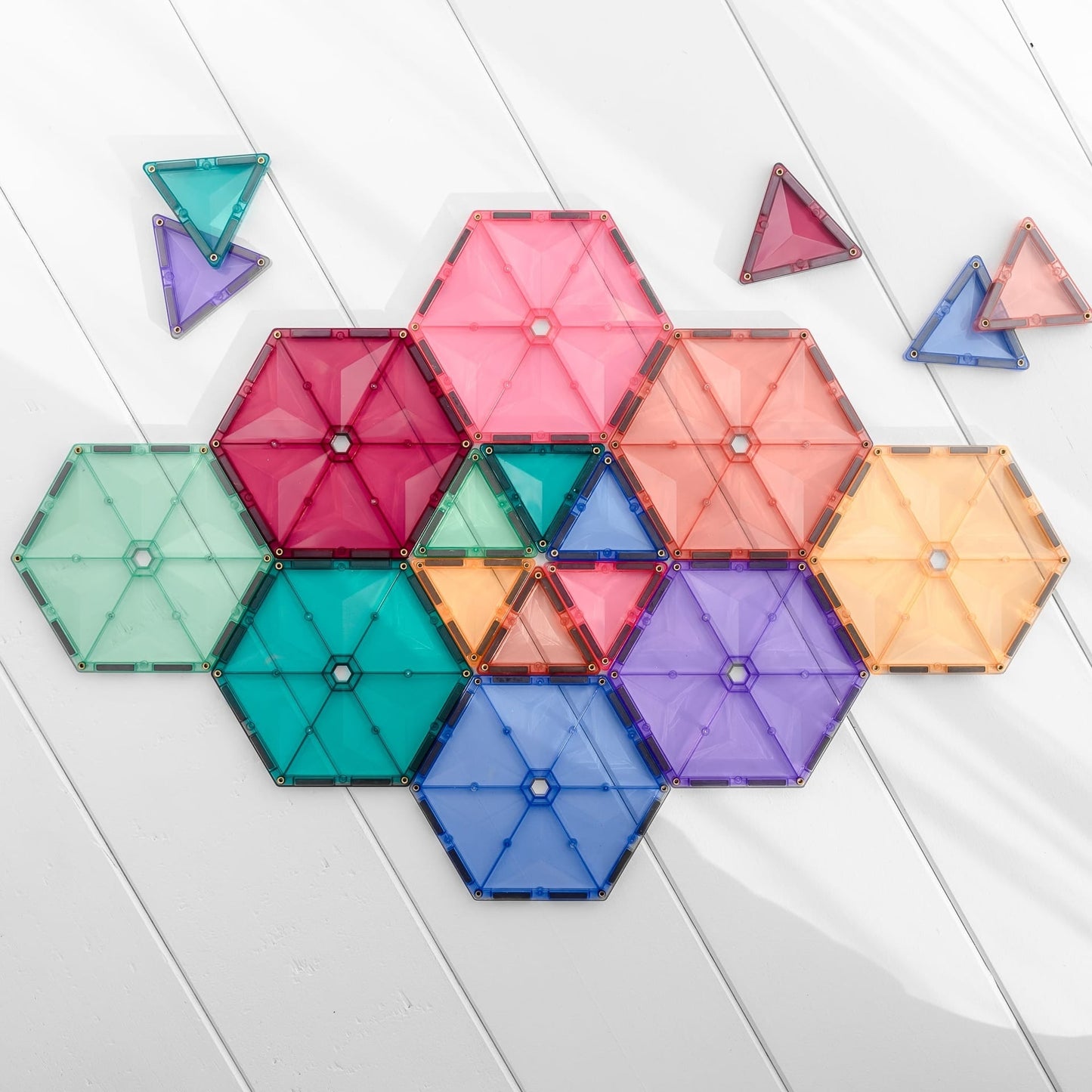 Connetix pack géométrie pastel 40 pièces