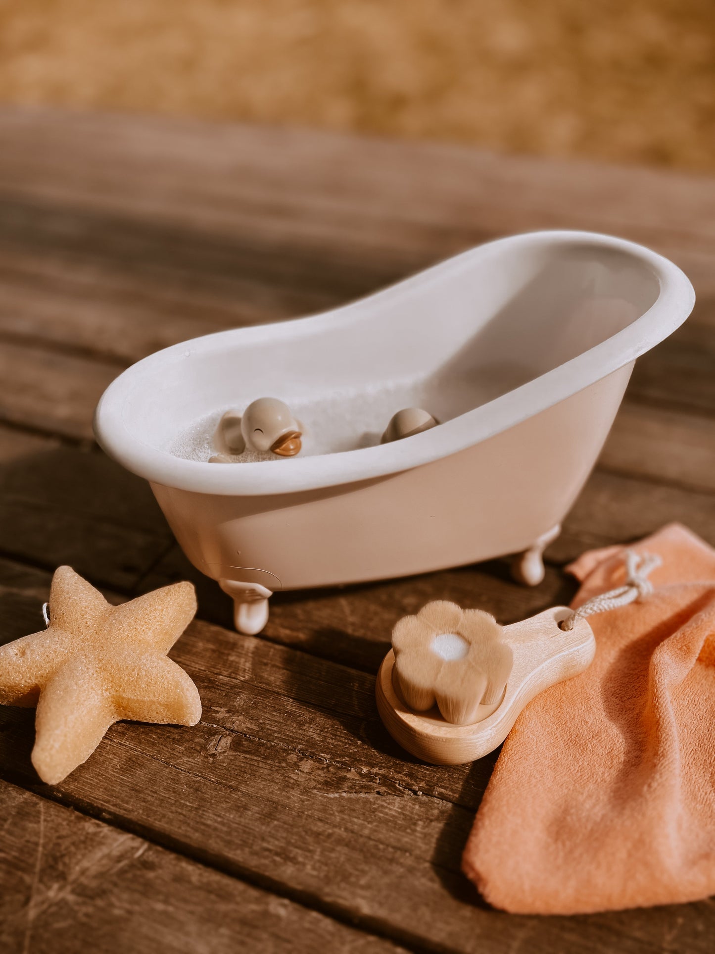 Petite baignoire pour mini poupée