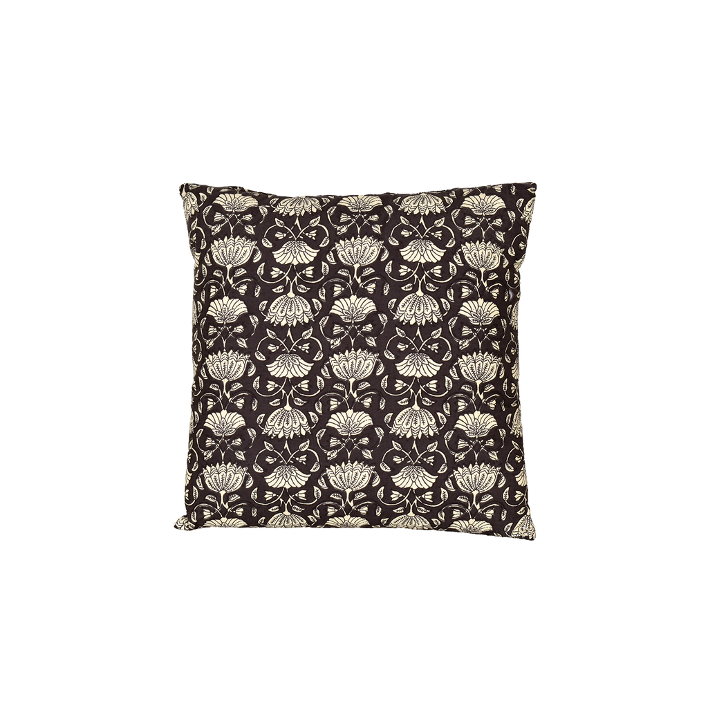 Coussin carré Print noir 45x45cm