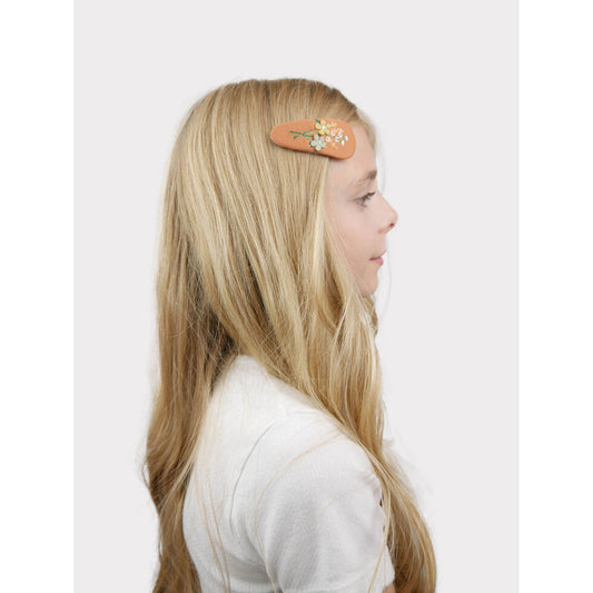 Barrette clip cannelle