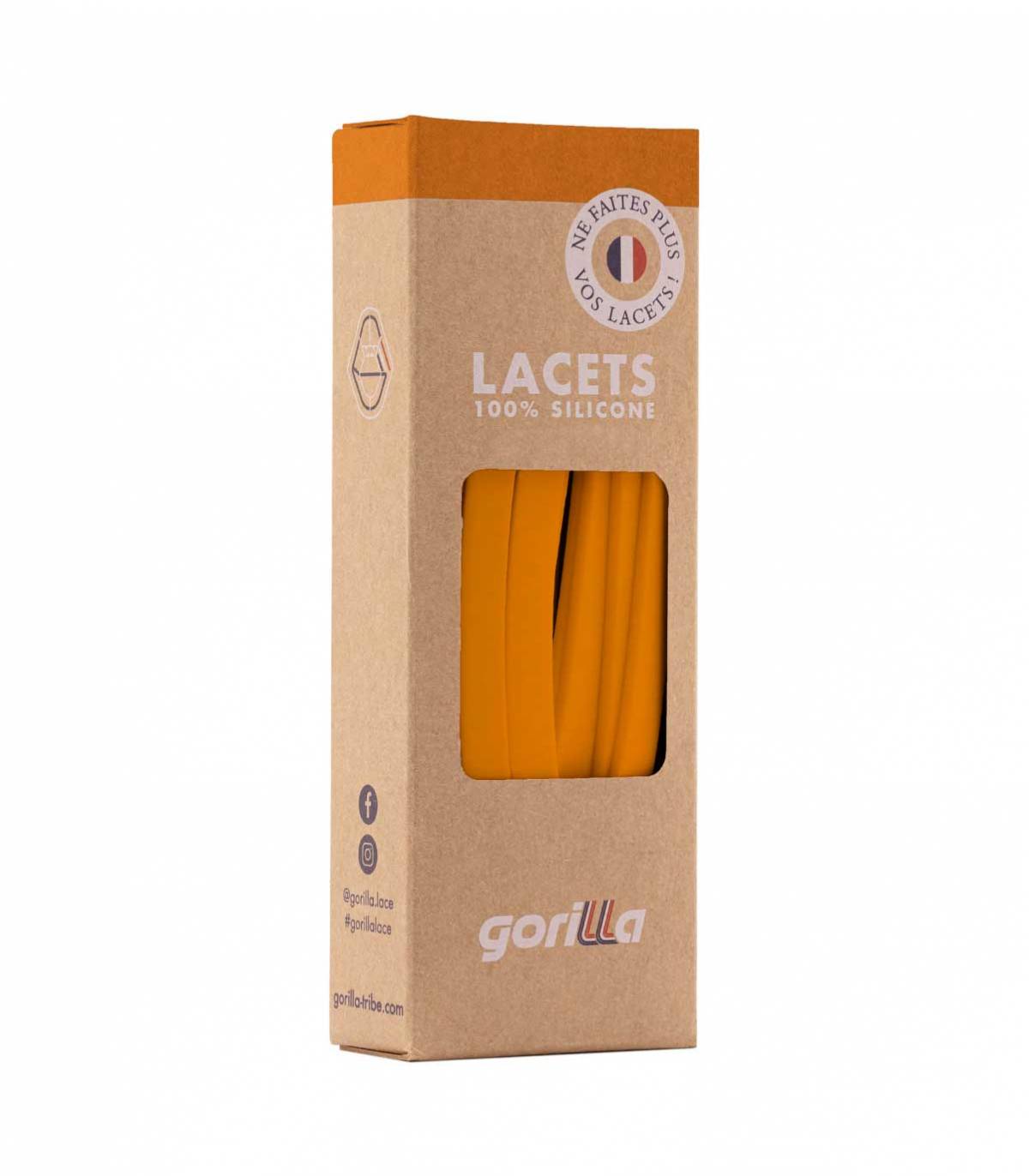 Lacets en silicone larges