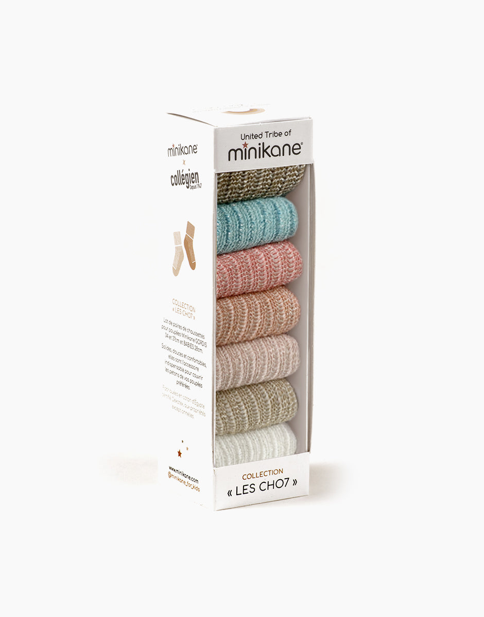 Chaussettes collégien pour poupée