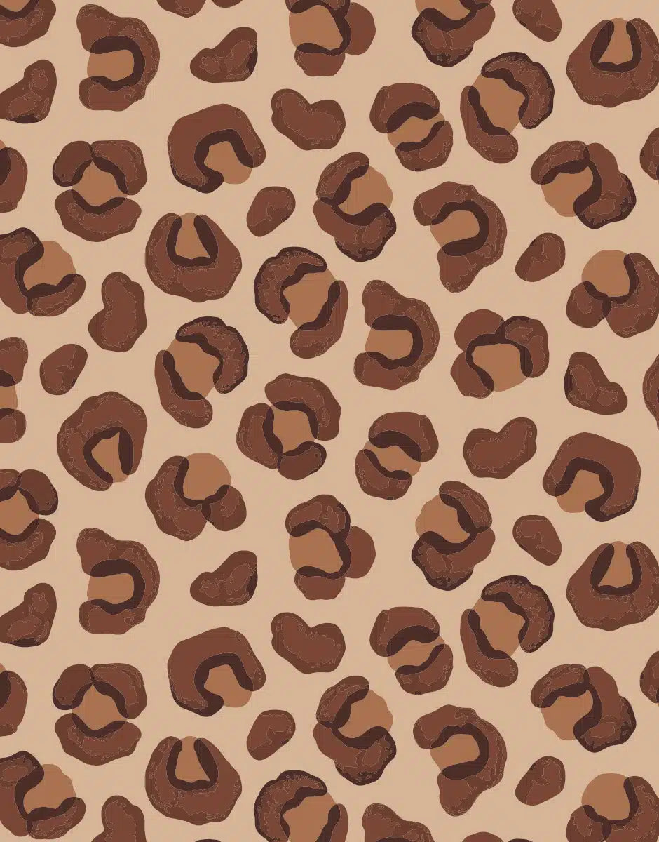 Gilet sans manches Tao en coton Léopard