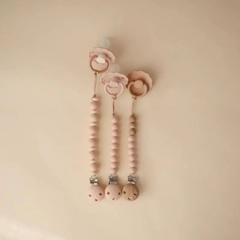 Attache tétine silicone Mushie
