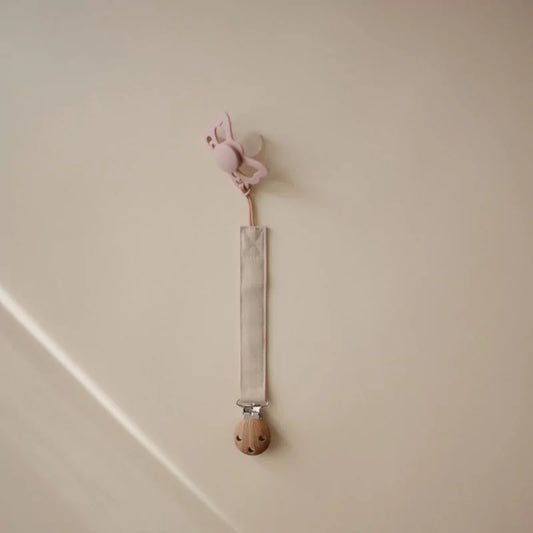 Attache tétine en lin