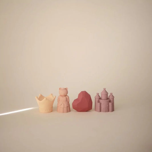 Set de bain en silicone " Chateau de princesse "