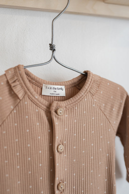 Combinaison Cari côtelée Clay