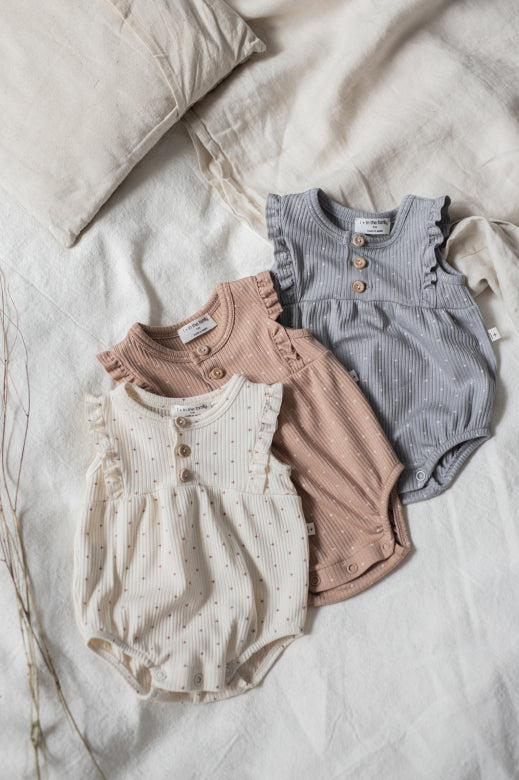 Barboteuse Cinnia Ivoire