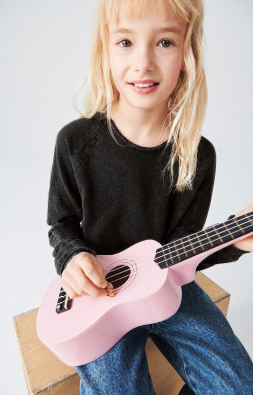 American Vintage : T-shirt Sonoma manche longue Vintage Black