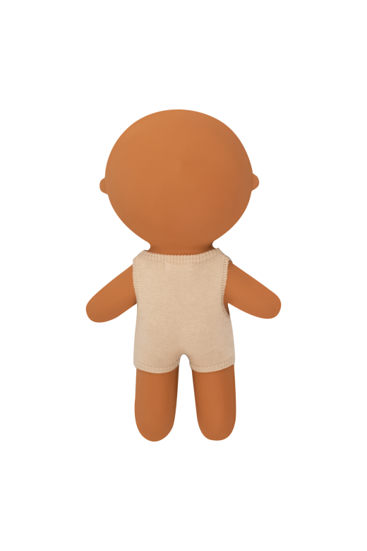 Grand Baby Gommu silicone 32 cm Caramel