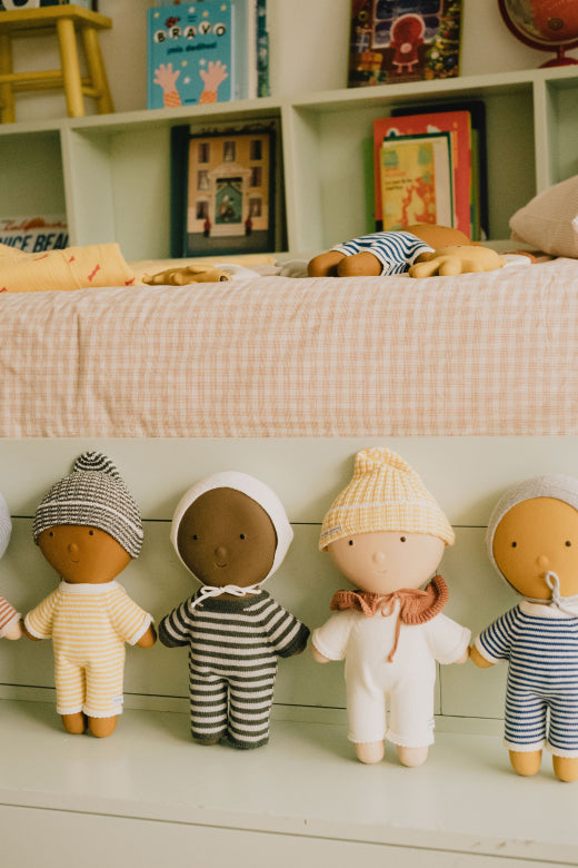 Grand Baby Gommu silicone 32 cm Caramel