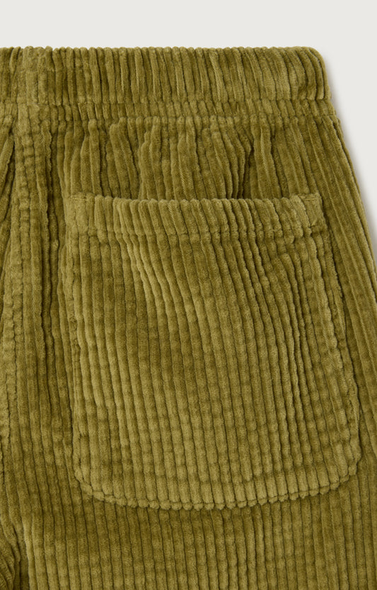 American Vintage : PANTALON ENFANT PADOW Kaki