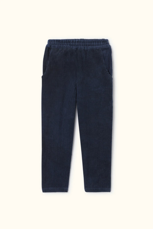 Pantalon Palaki Velours Indigo