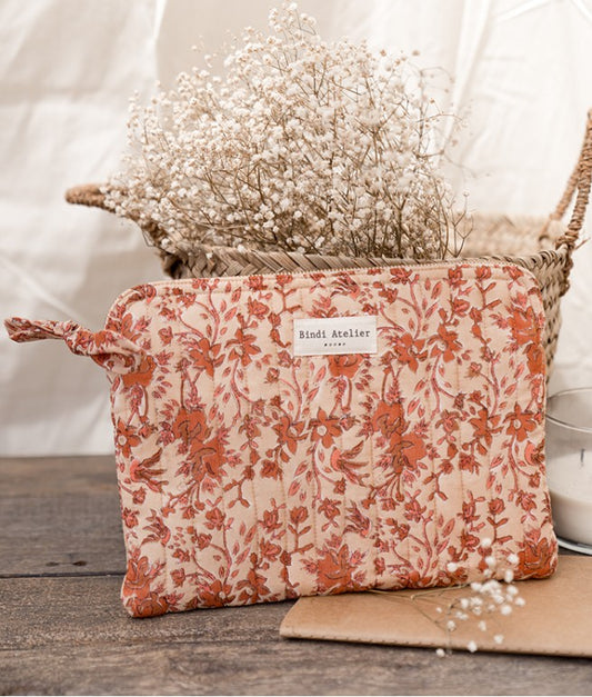 Pochette Ipad à fleurs