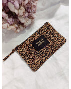 Pochette léopard Maman chérie