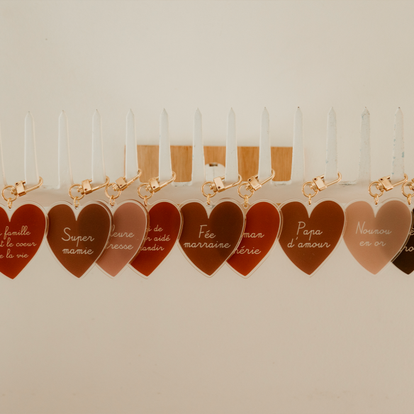 Porte clés : Nounou en or