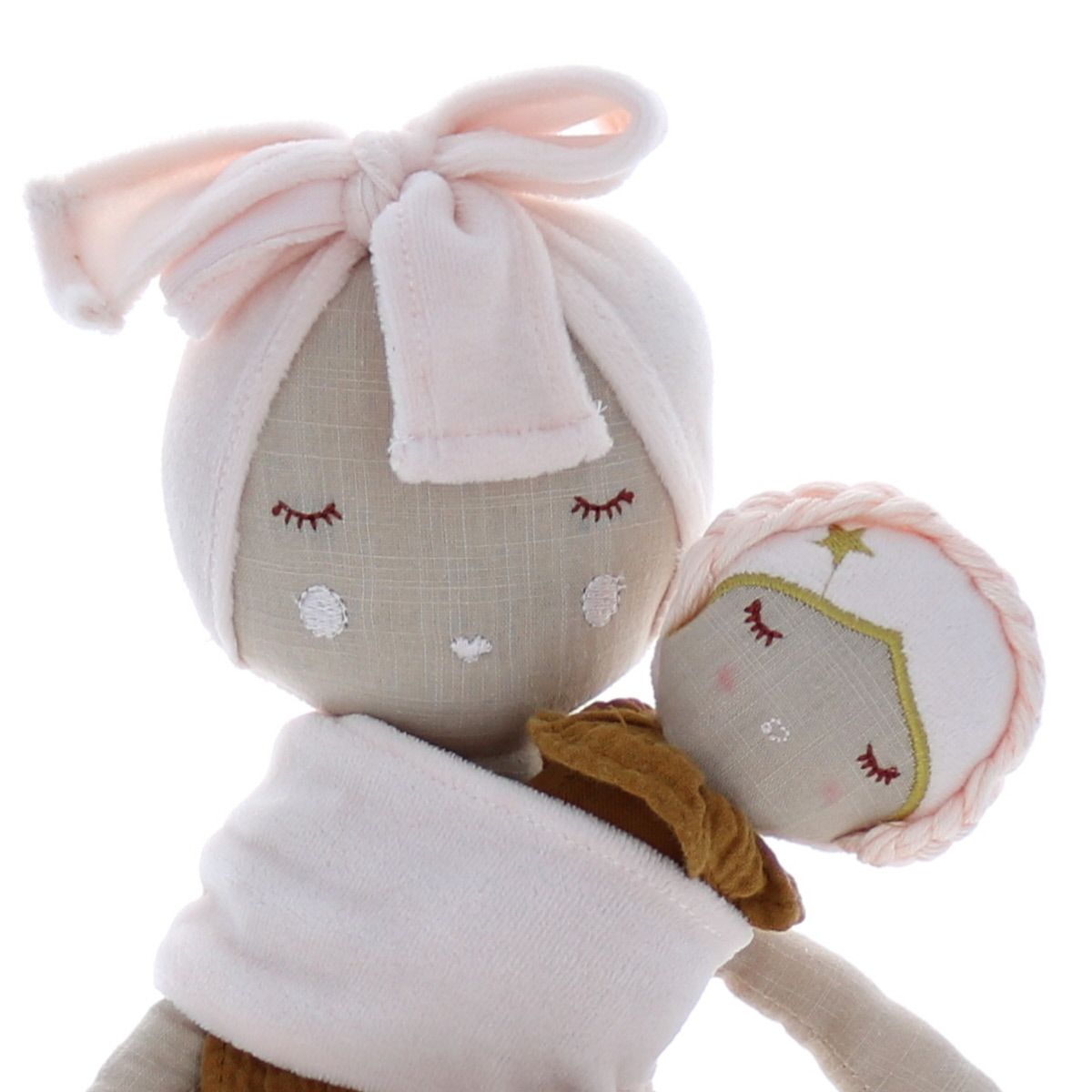 Poupées en tissu duo d'amour