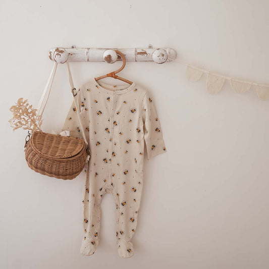 Pyjama Amalia pommes jaune 3 mois