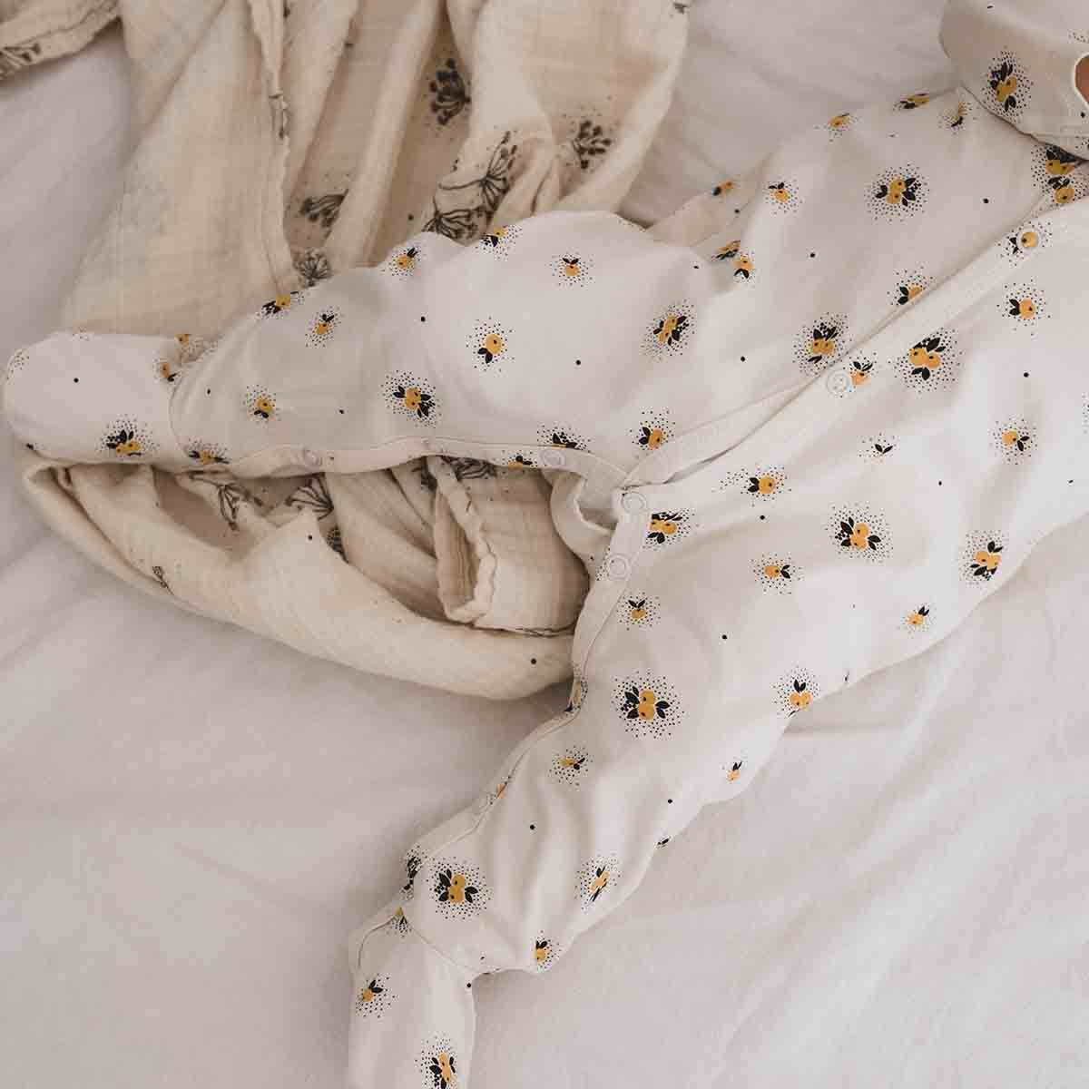 Pyjama Amalia pommes jaune 3 mois